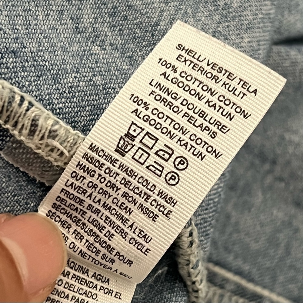 Lucky Brand Blue Denim Shirt - Picture 12 of 16